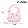 Estilo Ins Mais Vendido Babador de Silicone Estampado Saco de Saliva Suplemento Alimentar para Bebê Babador de Silicone Impermeável Estampa Mãe e Bebê Suprimentos