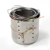 Sostenedor de Cebo de Acero Inoxidable para Pesca, Equipo de Pesca Metálico para Pesca de Invierno, Alimentador de Cebo Hundible, Suministros de Pesca al por Mayor, Pesca en Hielo