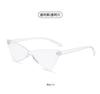 23 nuevas gafas de sol de moda Amazon Fashion personalizadas con montura de mariposa transfronterizas, gafas de moda para street style, modernas y de colores dulces
