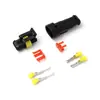 Conector Automotriz Transfronterizo de 1/2/3/4/5/6 Pines Serie 1.5 Conector Impermeable Terminal Enchufe de Acoplamiento Macho y Hembra
