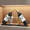 Celebridade da Internet Novo Estilo Urso Violento Porta-Vinho Tinto Ornamentos Criativo Luxo Leve Casa Sala de Estar Aparador Armário de Vinho Decorações Presente