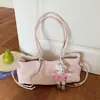 Bolso de hombro cruzado 2026 Otoño Nuevo Popular Estampado de Leopardo Casual Retro Versátil Simple Moderno Elegante Debajo del Brazo