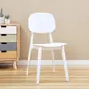 Sillas de Comedor de Plástico Personalizables, Sillas Estilo Ins para el Hogar, Modernas y Sencillas con Respaldo, Taburetes, Sillas de Entrenamiento y Conferencias para Nuevos Empleados