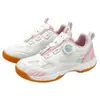 Zapatos de Bádminton Casuales con Hebilla Giratoria Transfronterizos Estilo Pareja Transpirable Zapatillas Ligeras de Tenis de Mesa Zapatos de Entrenamiento de Tenis para Hombre