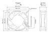 Ventilador axial de 6 8 9 cm 12 cm 220 V 380 V Caja de distribución de energía para máquina de soldar Armario KTV Ventilador de refrigeración industrial