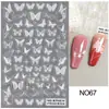 Belleza Completa Transfronteriza Nuevas Pegatinas para Uñas Navidad Ángel Papá Noel Oso Muñeco de Nieve Pegatinas para Uñas