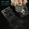 Caja de Ampolla Transparente Engrosada para Mascotas en Stock para Cosméticos, Juguetes Electrónicos, con Gancho, Empaque de Ampolla Plegable de PVC
