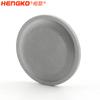 Filtro Sinterizado de Pó Industrial Gás Microporoso Folha de Titânio Separação de Líquido Placa Sinterizada Precisão 1-60 Mícron