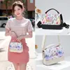 Bolsa de Suministro Exclusivo Transfronterizo Bolso de Mujer 2027 Nuevo Estilo Estampado Soporte para Teléfono Bolso de Hombro Cruzado Bolso de Mano de Gran Capacidad Bolso Cuadrado Pequeño