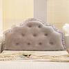 Cojín de Cabecera Estilo Princesa Paquete Suave Cama Tatami Jugar Teléfono Móvil Almohada de Cintura Anti-Colisión Cojín de Respaldo Fijo con Correa