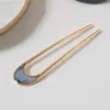 Más fácil para Combinar, Simple, Pasadores de Metal Antiguos, Pasadores en Forma de U, Bolas Elegantes Modernas y de Moda, Pasadores y Pasadores