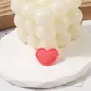 Pegatinas de Tela con Estampado de Estrella Corazón Macaron de 2.5cm Tela en Relieve Adhesivos de Tela Hechos a Mano DIY Soporte Ventilador Decoración para Diario Joyería Accesorios