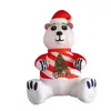 Olá Urso de Natal Inflável Personalizado para Eventos Temáticos Cenografia de Palco Modelo Grande Inflável Realista