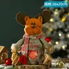 Decoração de Natal sacola de presente sacola de doces sacola de maçã para crianças loja atividade de jardim de infância atmosfera de Véspera de Natal layout