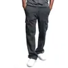 Em estoque uma geração de comércio exterior transfronteiriço Amazon calças casuais masculinas 2024 novo calça solta com bolso