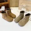 Botas de Princesa Británicas Estilo Martin para Niños Botines Cortos Otoño 2026 Nuevos Casuales Punta Redonda Estilo Bosque Retro Princesa Zapatos Individuales