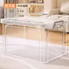 Caja de almacenamiento de plástico, contenedor de almacenamiento transparente con tapa, para juguetes, ropa y artículos del hogar, caja organizadora de capacidad extragrande