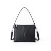 Bolso Grande Transfronterizo Cruzado para Mujer Bolso de Hombro Versátil Puleather Cuadrado de Tres Capas con Cremallera Bolso de Axila Bolso de Mano