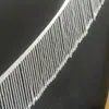 Tubo Colgante de Encaje de Cristal con Cuentas de Alta Resistencia de 15 cm Cubo Largo Accesorios para Vestidos de Novia Ropa Accesorios de Bricolaje