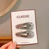 Nuevo Clip para el Cabello Ovalado Versátil Moda Niña Gota de Agua Clip para el Cabello Infantil Clip Lateral BB Brillo para el Flequillo de Niña Venta al por Mayor
