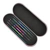 Set de Recogedores de Oído de Acero Inoxidable Coloreado de Titanio Personalizable de Fábrica, Set de 6 Piezas de Herramientas para Limpieza de Oídos