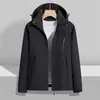 Chaqueta Exterior de una Sola Capa para Primavera y Otoño para Hombres y Mujeres, Cortavientos e Impermeable, Chaqueta Deportiva al Aire Libre para Ciclismo con Múltiples Bolsillos