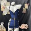 Jin Xiao Intimates Sexy Personalizados, Uniforme Sexy de Policial em Renda, Cardigã com Zíper Estilo Irmã Mais Velha, Pijama que Não Precisa Tirar