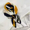 Lenço de Seda Coreano Fácil de Cuidar e Resistente a Amassados, Lenço Decorativo Pequeno para Pescoço com Padrão Paisley Listrado Bolinhas Diamante Fashion Retrô, Lenço de Cabeça, Lenço