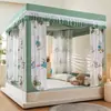 Nuevo Modelo 2025 Mosquitero Anti-Caídas para Niños con Base Completa, Cortina de Cama para Bebé en Casa con Dosel Integrado para Cama con Cremallera, No Requiere Instalación, Estilo Tienda Mongol