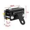 Gancho para Parachoques de Motonieve Ajustable de Alta Resistencia Kit de Gancho de Acero para Remolque de Trineo de Nieve