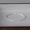 Nuevo Pulsera de Concha de Mariposa Blanca, Aspecto de Alta Calidad, Sencillo, Ligero, de Lujo y Diseño Exquisito, Pulsera de Pareja, Pulsera Pequeña Fresca