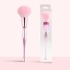Novo Pincel Grande Macio para Pó Yasna com Acabamento Rosa Galvanizado, uma Ferramenta de Beleza para Iniciantes, Pincel para Maquiagem de Blush