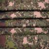 Tejido de poliéster tejido con estampado de cuadros estilo coreano y camuflaje con buena resistencia al desgarro, tejido para ropa de sombrero de 5 compartimentos