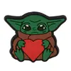 Star Wars Yoda Sapatos de Elfo Sapatos com Buraco de Flor Acessórios Diy Fivelas de Sapato Acessórios Fivela Decorativa para Chinelos Exclusivo Transfronteiriço