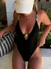 26 Traje de baño Nuevo Estilo para Mujer de una Pieza Triángulo Estilo Hada Oculta Barriga Adelgazante Sexy Estilo Coreano Ins En Stock Al por Mayor