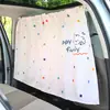 Cortinas Divisorias Delanteras y Traseras para Coche, Cortinas Parasol para Coche, Protección Solar para Bebés, Divisor de Aire Acondicionado Central, Cortinas de Privacidad Antirrobo para Coche