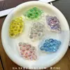 Acrílico Imitação Mabe Galvanizado UV Colorido Uva Pingente de Chaveiro DIY Charme de Brinco Acessórios de Joia