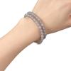 Pulseira de Jade Hetian Imitação Roxo Fumaça Feminina Verão 2025 Novo Estilo Quente Estilo Antigo Pulseira de Contas de Alta Qualidade
