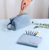 Nuevo neceser de terciopelo para otoño de gran capacidad, elegante bolsa organizadora de cosméticos, bolsa de aseo de alto valor estético