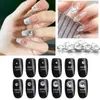 1000 Peças Fundo Plano Rede Vermelha Brilho Resina Broca de Unha Cor DIY Pintura de Diamante Broca de 14 Seções Broca de Colar para Celular