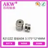 R212ZZ FB604ZZ 3.175*12 * 4MM Z3P5SRL 0 ~-5 tolerancia rodamiento de motor