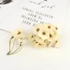 Flores Pequeñas Simuladas de Tres Pétalos, Flores Artificiales, Accesorios para el Cabello Hechos a Mano DIY para Hanfu, Decoraciones para Ropa, Decoración del Hogar, Fondo para Salón de Bodas