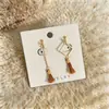 Ear-less Ear Clip Estilo Coreano Internet Celebridade Temperamento das Mulheres Long Mori Joias de orelha simples Slim Brincos frescos atacado