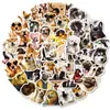 Nuevas Pegatinas de Graffiti de Emojis de Perro de 56 Piezas Amazon Temu Pegatinas Decorativas Realistas de Animales para Bricolaje