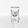Chuangster soprado artificialmente vidro de cristal pequena garrafa de vinho 50ml copo de vinho forte copo de vinho branco