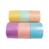 Fita adesiva de bola colorida tipo macaron perolado, fita adesiva de bola colorida puxada à mão para alívio de estresse, fita adesiva para alívio de estresse para iniciantes, atacado transfronteiriço