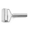 Rodillo de Mano de Acero Inoxidable 430 de Cabeza Sencilla y Doble Cabeza para Presionar Masa, Envolturas de Dumpling, Rodillo para Hornear