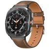 Adecuado para Correa de Goma para Samsung Galaxy Watch Ultra2 y Correa de Cuero de Vaca de Primera Capa para Samsung Ultra