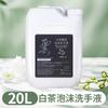 Desinfectante de Manos Espuma de Té Blanco 500ml Tipo Bomba Embotellado Hogar Hotel Especial Barril Grande Recarga Caja Completa Mayoreo