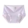 Ropa interior de algodón puro para niñas para la menstruación, nueva entrepierna de algodón puro antibacteriana 10a, ropa interior a prueba de fugas para mujeres para el período menstrual